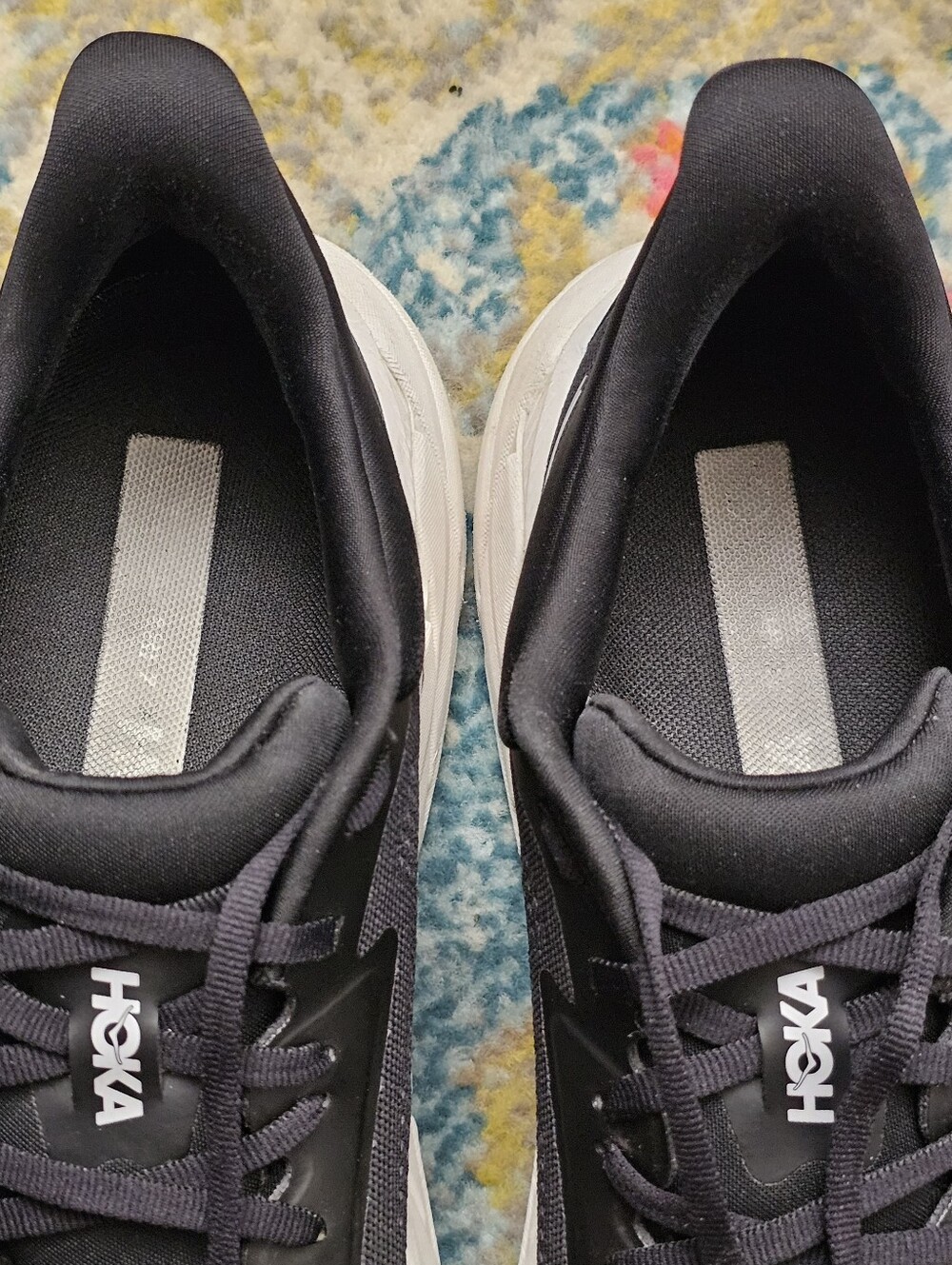 Hoka One One Arahi 7 Mens Shoes Size 11 Black White Sneakers Lace Up - Picture 11 of 14